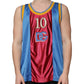 Multicolor Jersey Tank Sleeveless T-shirt