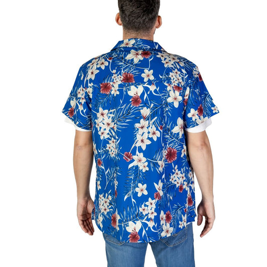 Blue Recycled Polyester Shirt