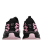 Black Pink SORRENTO Sport Stretch Sneakers Shoes