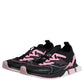 Black Pink SORRENTO Sport Stretch Sneakers Shoes