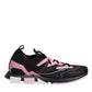 Black Pink SORRENTO Sport Stretch Sneakers Shoes