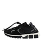 Black White Logo Sorrento Sneakers Shoes