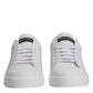 White Black Portofino Low Top Sneakers Shoes