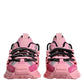 Pink Low Top Space Women Sneakers Shoes