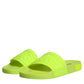 Green Rubber Slides Sandals Beachwear Shoes