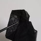 Black Nylon Mesh Sock Style Boots Shoes