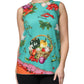 Multicolor Vegetables Sleeveless Tank Top