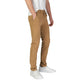 Beige Cotton Jeans & Pant