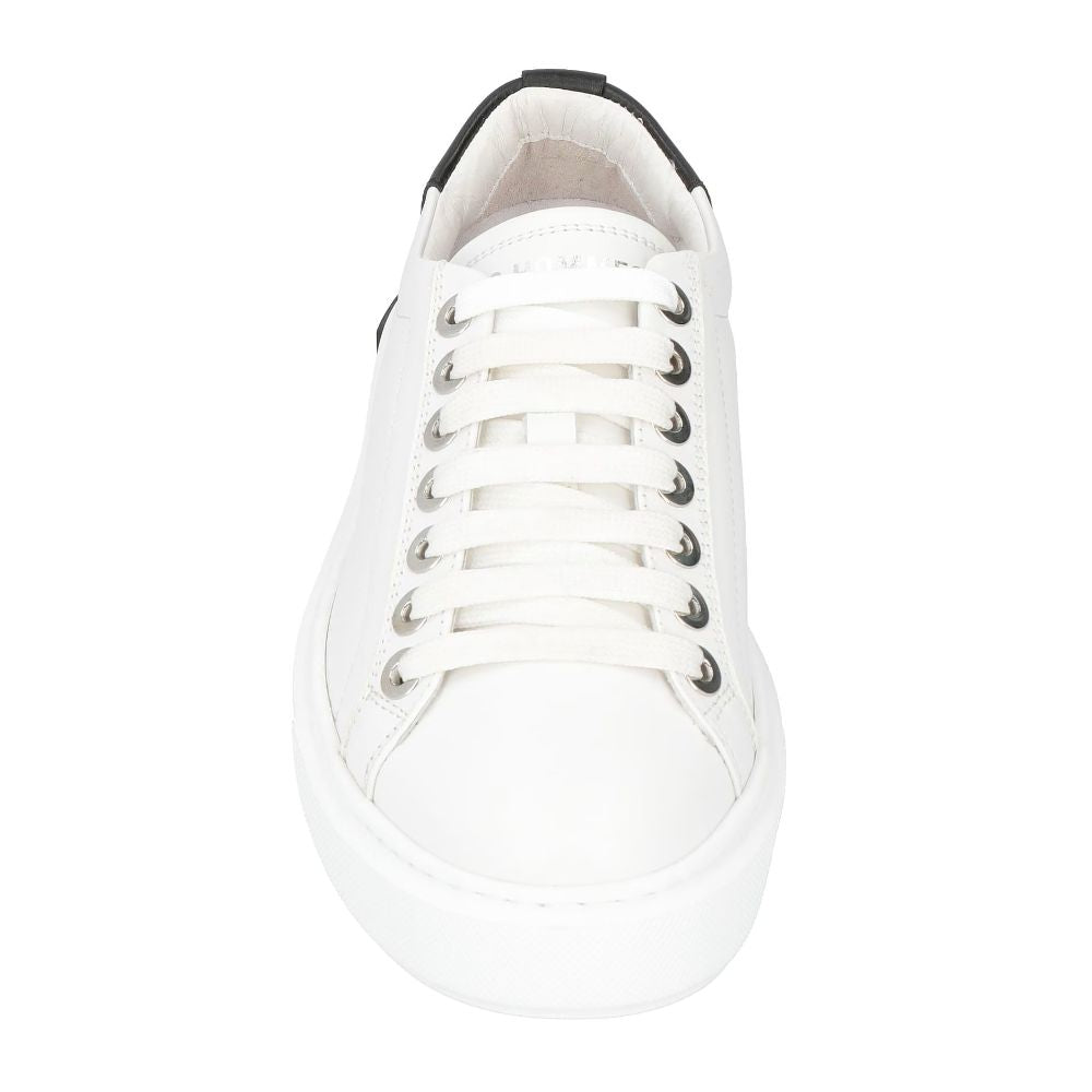 White Calfskin Men Sneaker