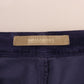 Chic Purple Corduroy Bootcut Flare Pants