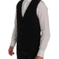 Elegant Striped Waistcoat Vest