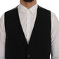 Elegant Striped Waistcoat Vest