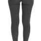 Chic Gray High Waist Cashmere Tights Pants