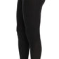 Elegant High-Waist Cashmere Tights Pants