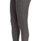 Elegant High Waist Cashmere Tights Pants