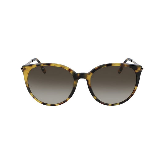 Brown Metal Sunglasses