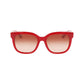 Red Acetate Sunglasses