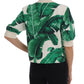 Tropical Sequined Sweater - Lush Greenery Edition