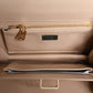 Beige Leather Ingrid Top Handle Shoulder Bag