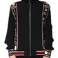 Black DG King Full Zip Sweatshirt Sweater