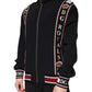 Black DG King Full Zip Sweatshirt Sweater