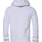 White Logo Hooded Pullover Sweatshirt Sweater