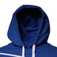 Blue Logo Print Hooded Sweatshirt Sweater