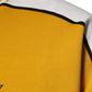 Yellow Logo Jersey Crewneck Pullover Sweater