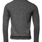 Gray Crown King Cashmere Pullover Sweater