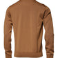 Brown Logo Plaque Crew Neck Pullover Sweater