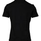 Black Medusa Print Cotton Crew Neck T-shirt