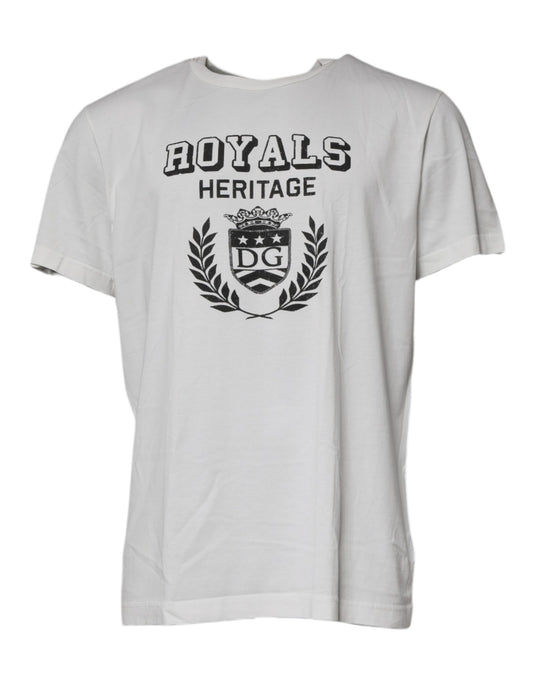 White Royals Heritage Cotton T-shirt