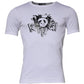 White Panda King Cotton Crew Neck T-shirt