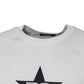 White DG Sport Crew Neck Short Sleeve T-shirt