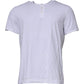 White Cotton Stretch Round Neck Underwear T-shirt