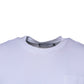 White Logo Patch Cotton Crew Neck T-shirt