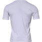 White Cotton Crew Neck Short Sleeves T-shirt