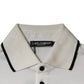 Off White Crown Cotton Collared Polo T-shirt