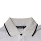 Off White Crown Cotton Collared Polo T-shirt