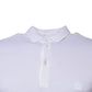 White Cotton Crown Collared Polo T-shirt