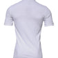 White Cotton Crown Collared Polo T-shirt