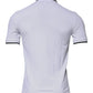 White Cotton Crown Collared Polo T-shirt