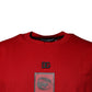 Red DG Eye Cotton Crew Neck T-shirt