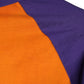 Orange Purple Graphic Print Short Sleeves T-shirt