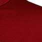 Red Cotton Logo Plaque Men Crew Neck T-shirt