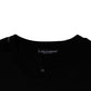 Black Crew Neck Short Sleeve T-shirt