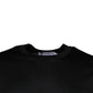 Black Crew Neck Short Sleeve T-shirt