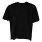 Black Crew Neck Short Sleeve T-shirt