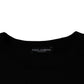 Black Crew Neck Short Sleeve T-shirt