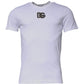 White DG Logo Cotton Crew Neck T-shirt